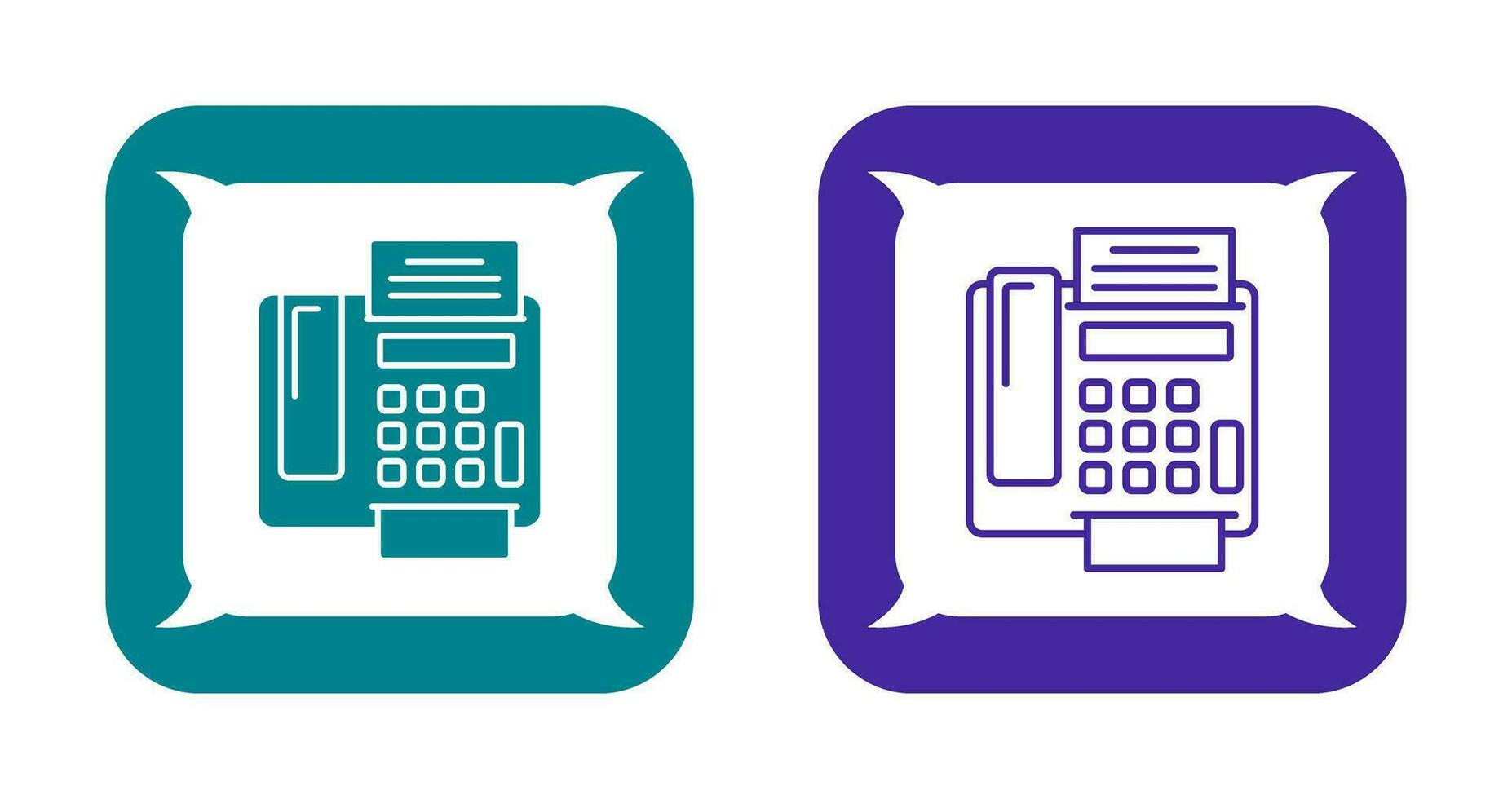 fax Machine Vector Icon