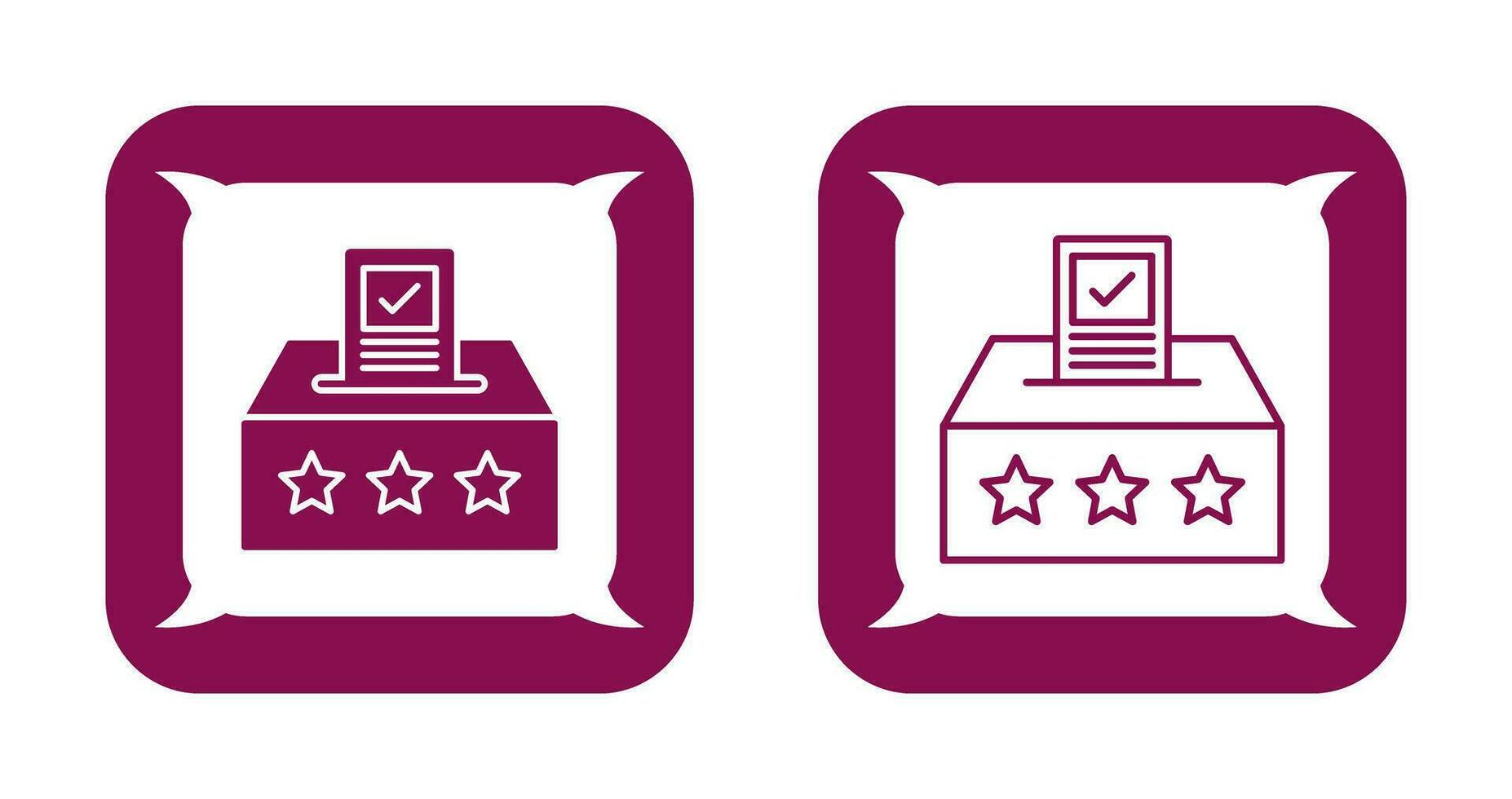 Ballot Vector Icon