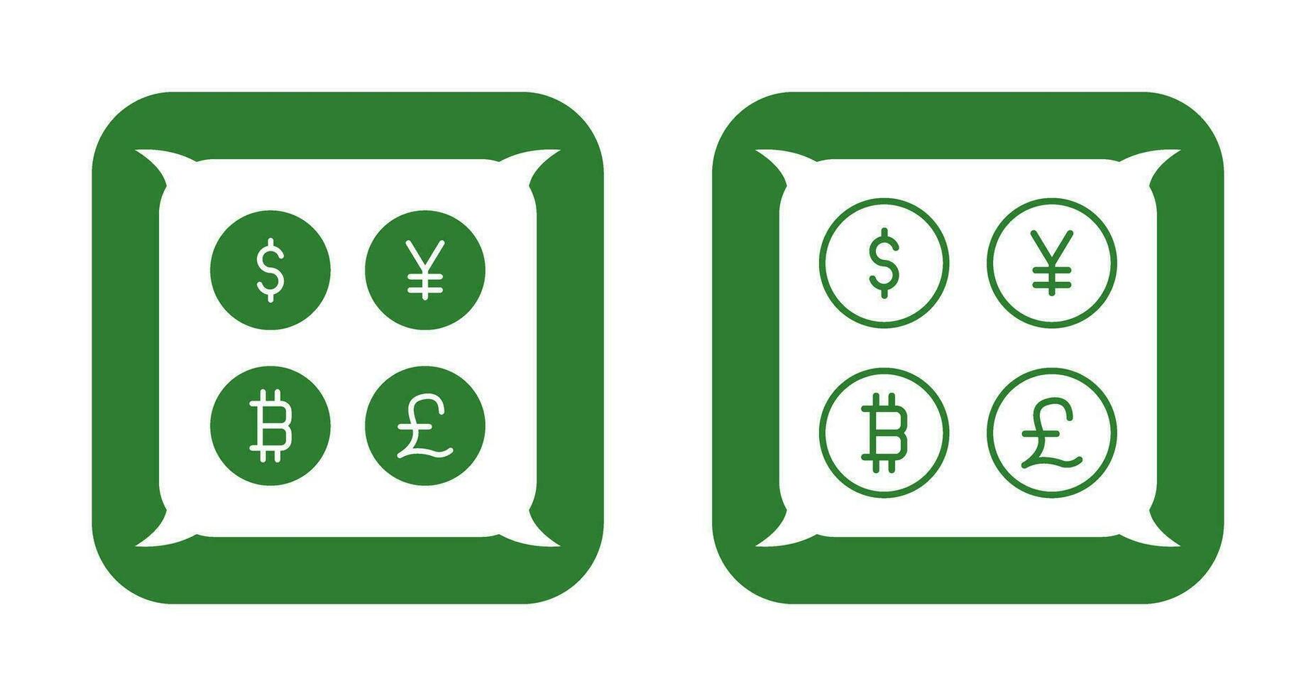 Currency Symbols Vector Icon