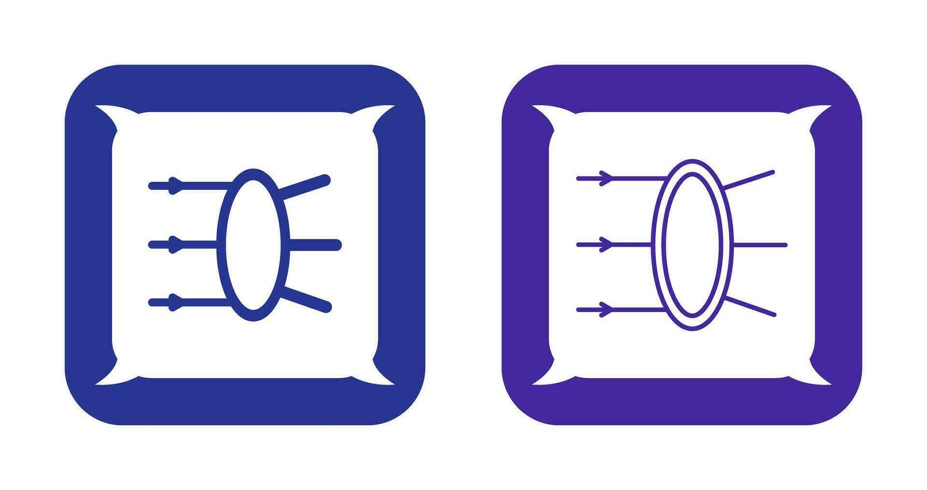 Refraction Vector Icon