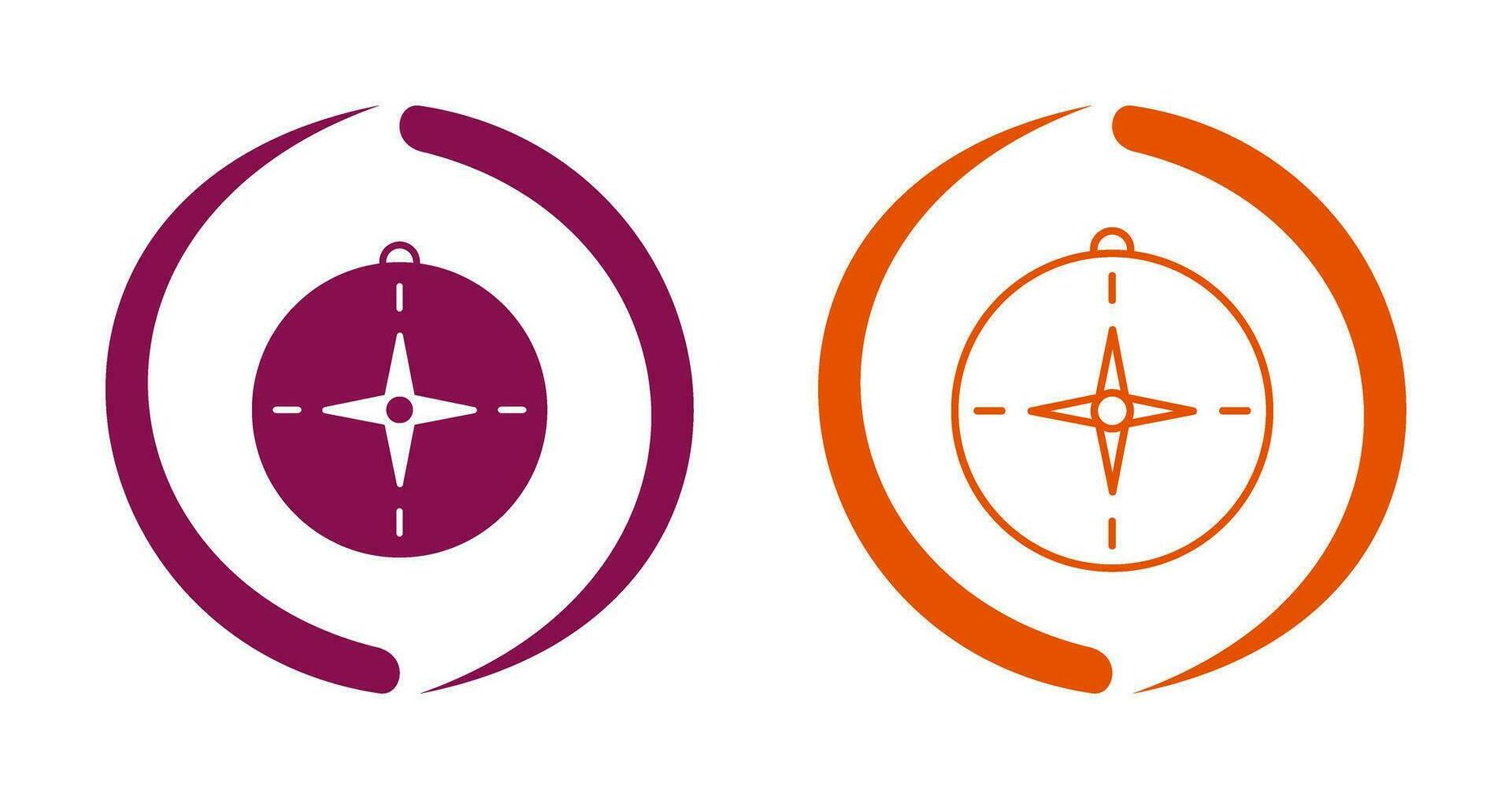 Compass Vector Icon