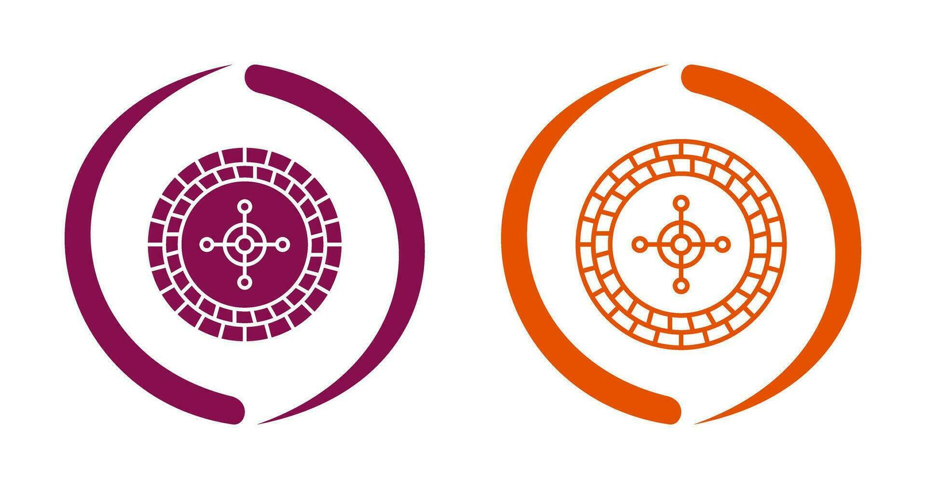 Roulette Vector Icon