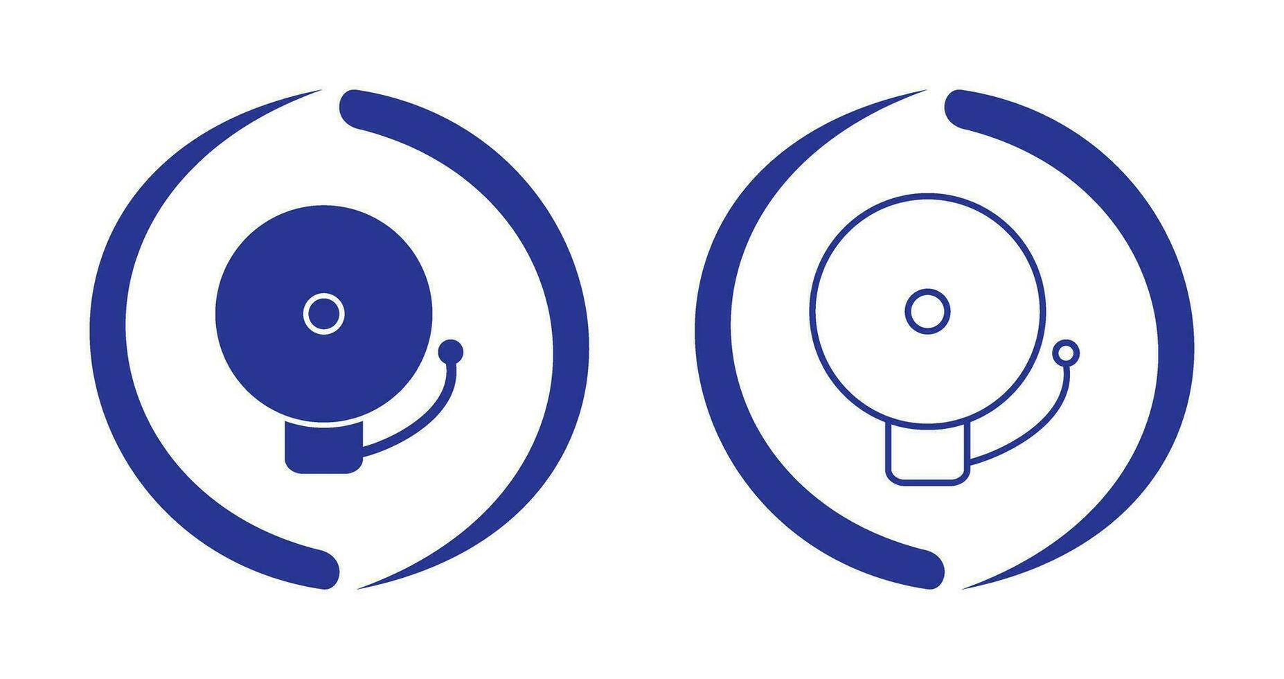 Unique Alarm Vector Icon