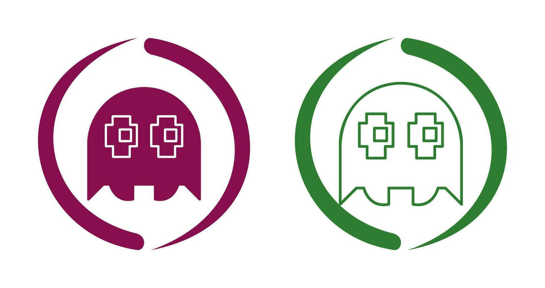 Unique Game Character Vector Icon