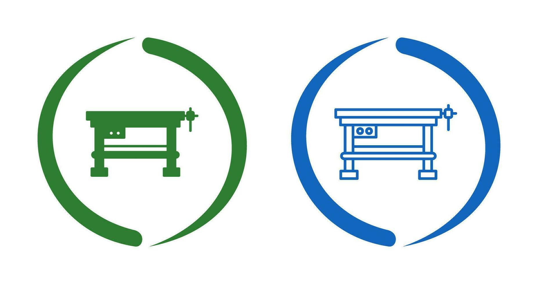 Work Bench Vector Icon