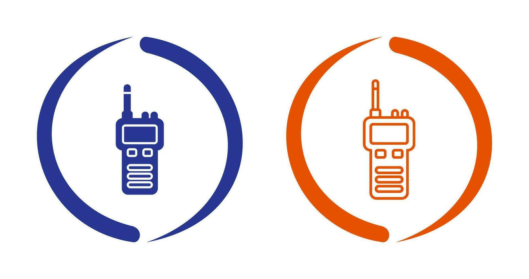 Walki Talkie Vector Icon
