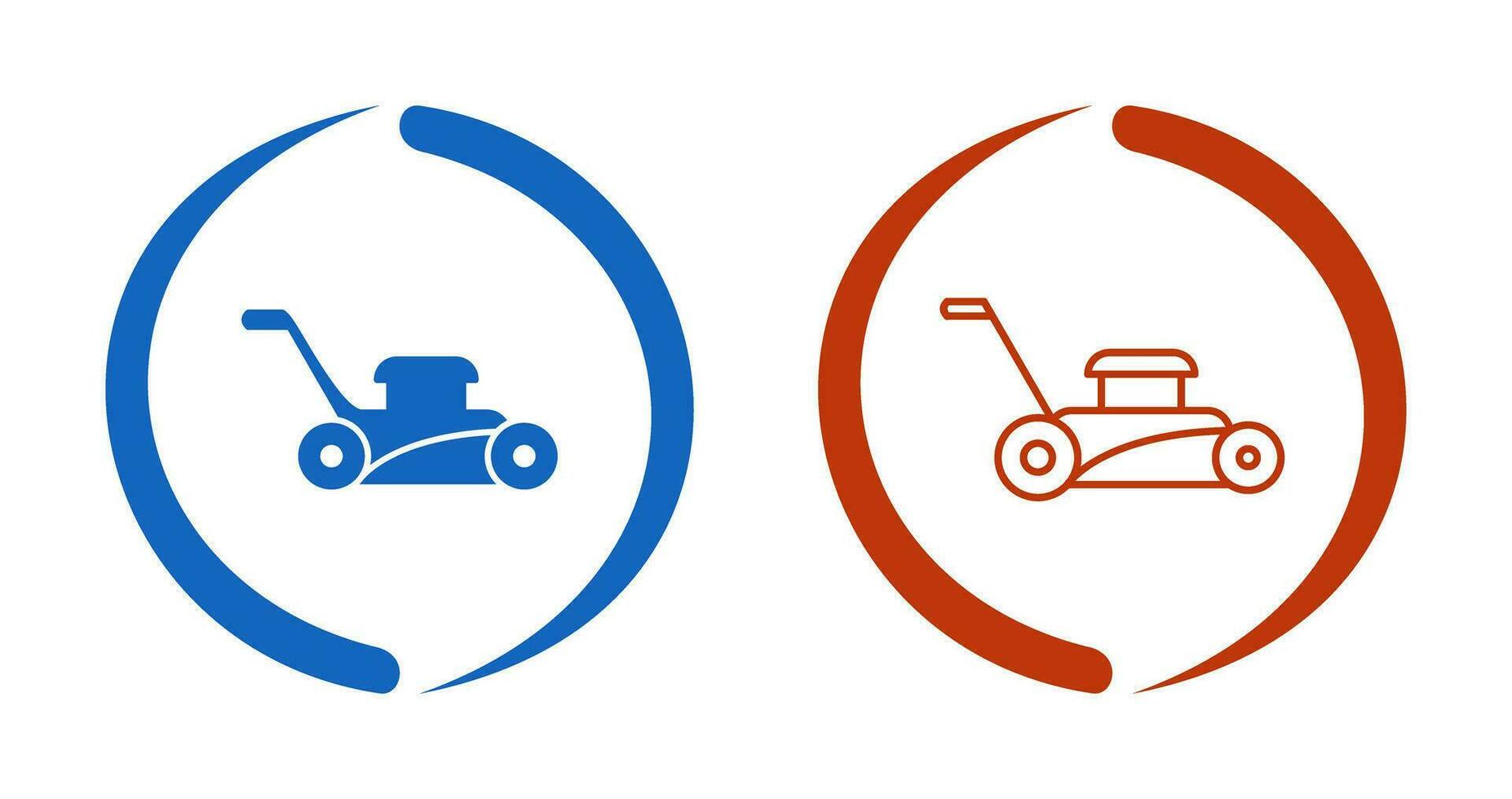 Lawn Mower Vector Icon