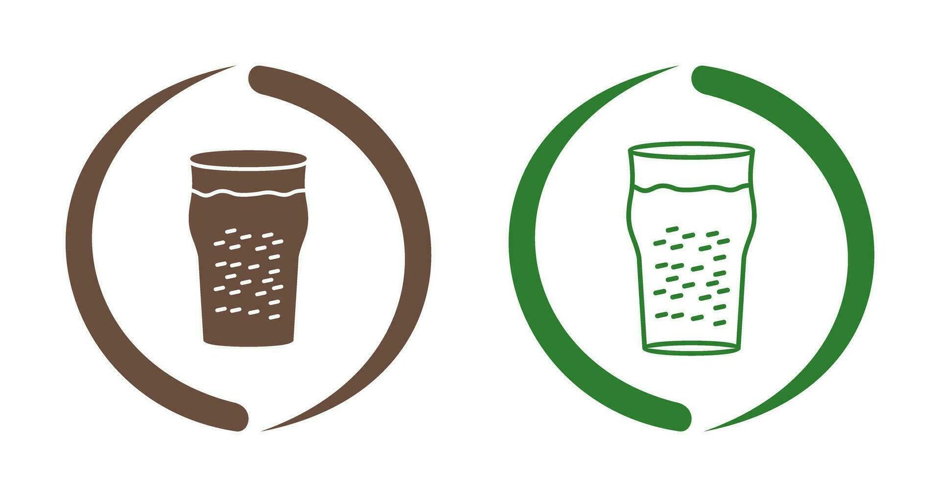 Pint of Beer Vector Icon