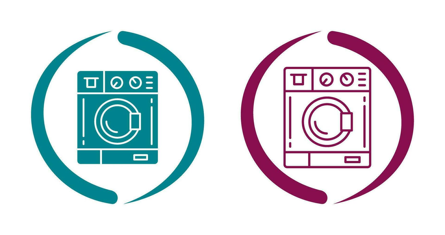 Washing Machine Vector Icon