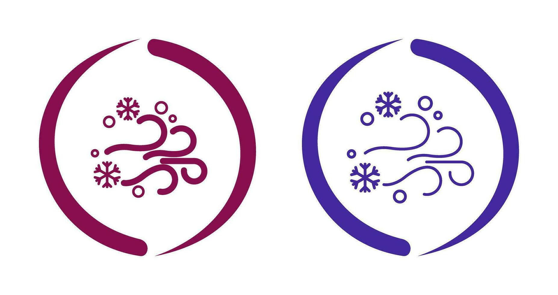 Blizzard Vector Icon