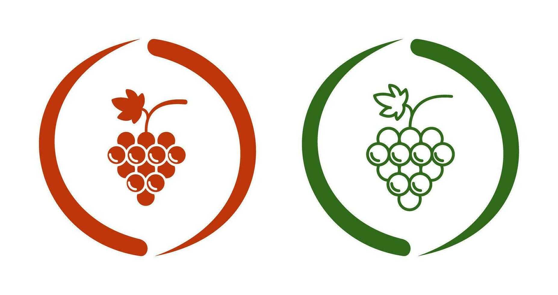 Grapes Vector Icon