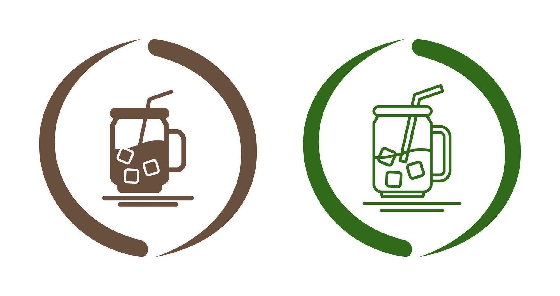 Iced Tea Vector Icon
