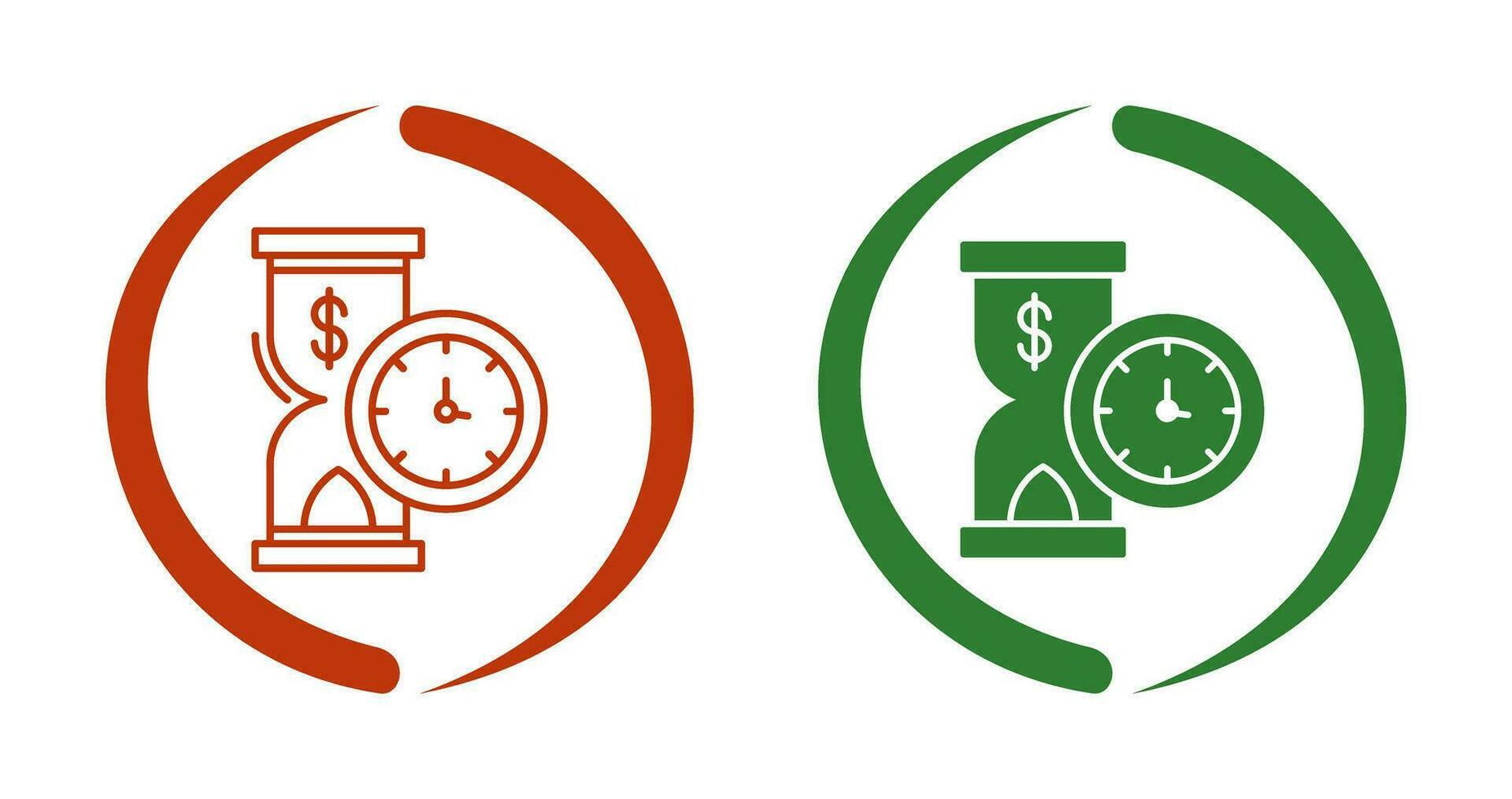 Time is Money Vector Icon