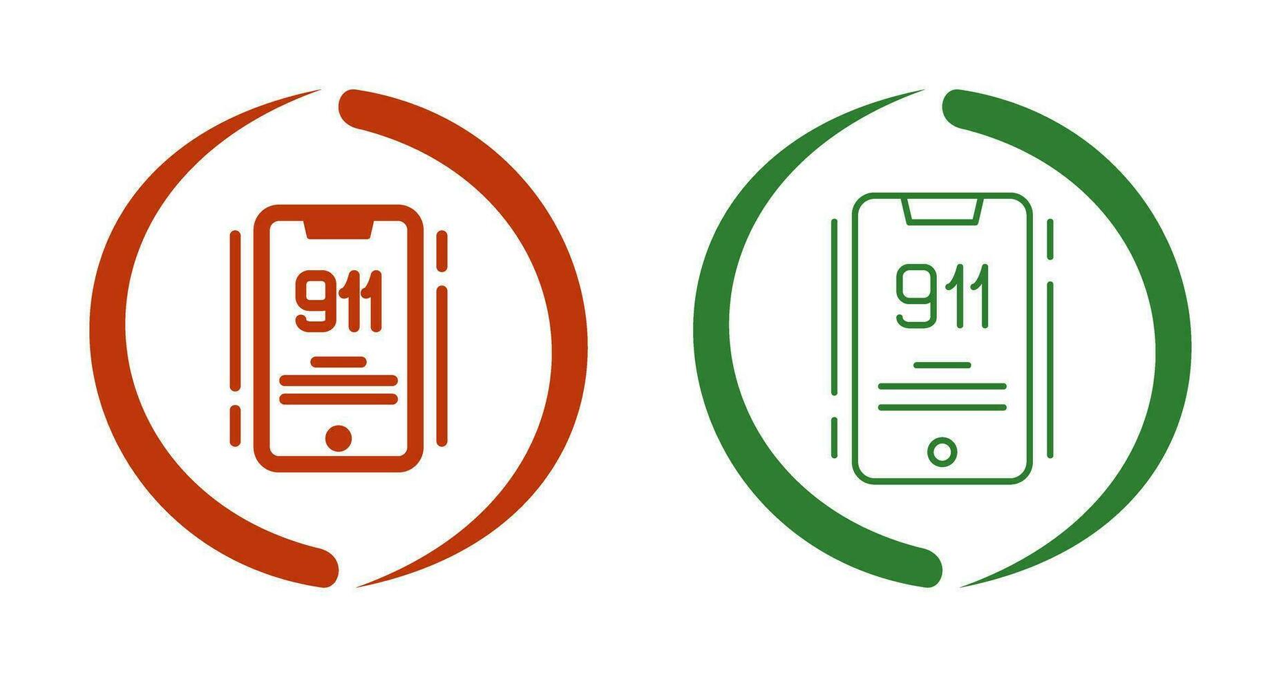 911 Vector Icon