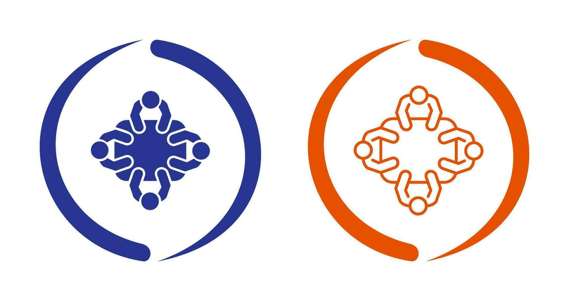 Staff Meeting Vector Icon