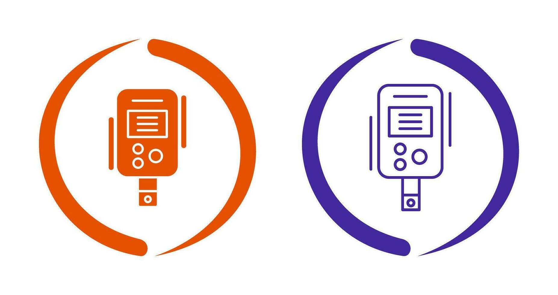 Diabetes Test Vector Icon
