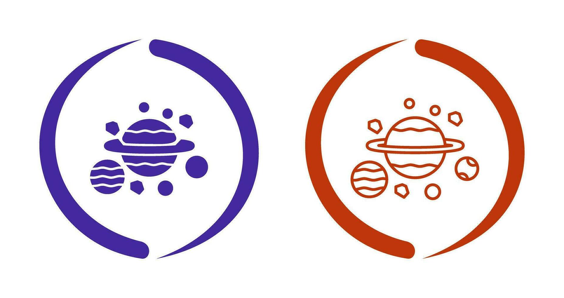 Planets Vector Icon