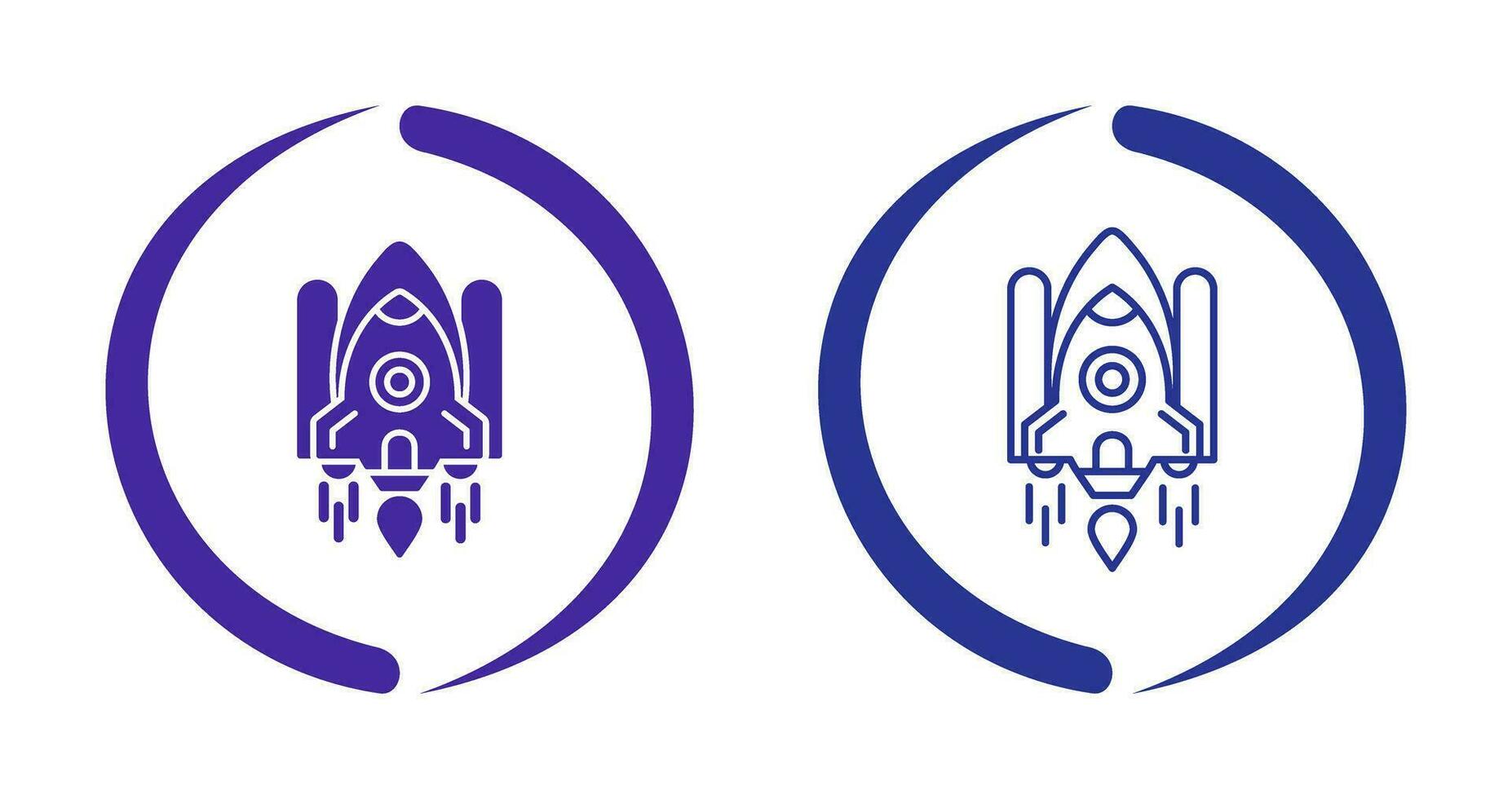 Space Shuttle Vector Icon