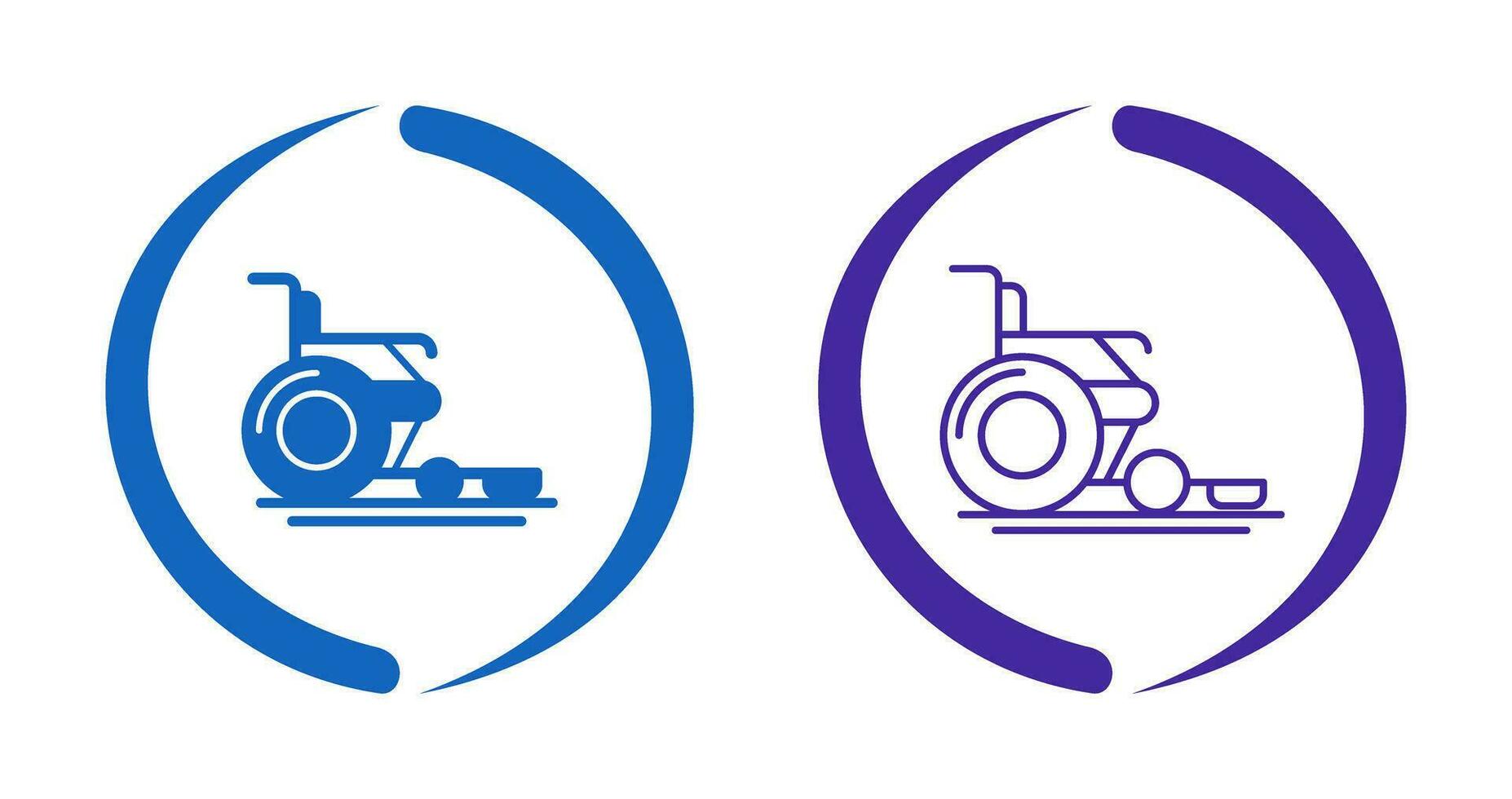 Wheel Chair Vector Icon