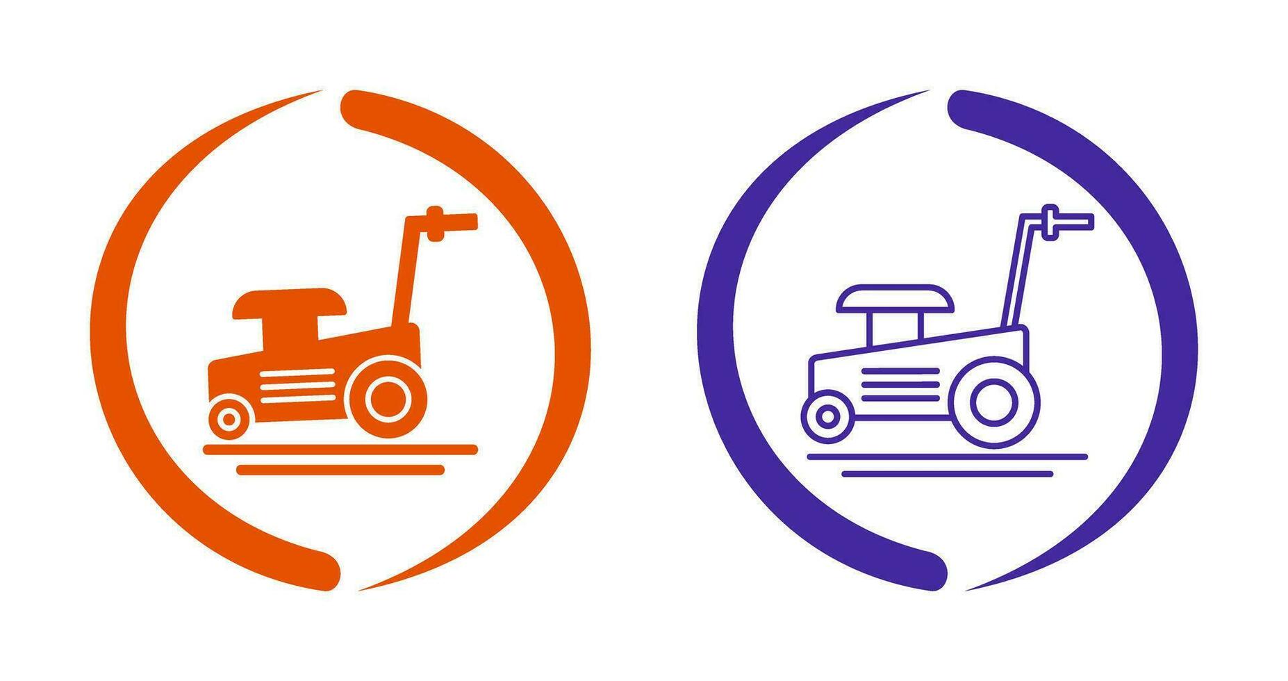 Lawn Mower Vector Icon