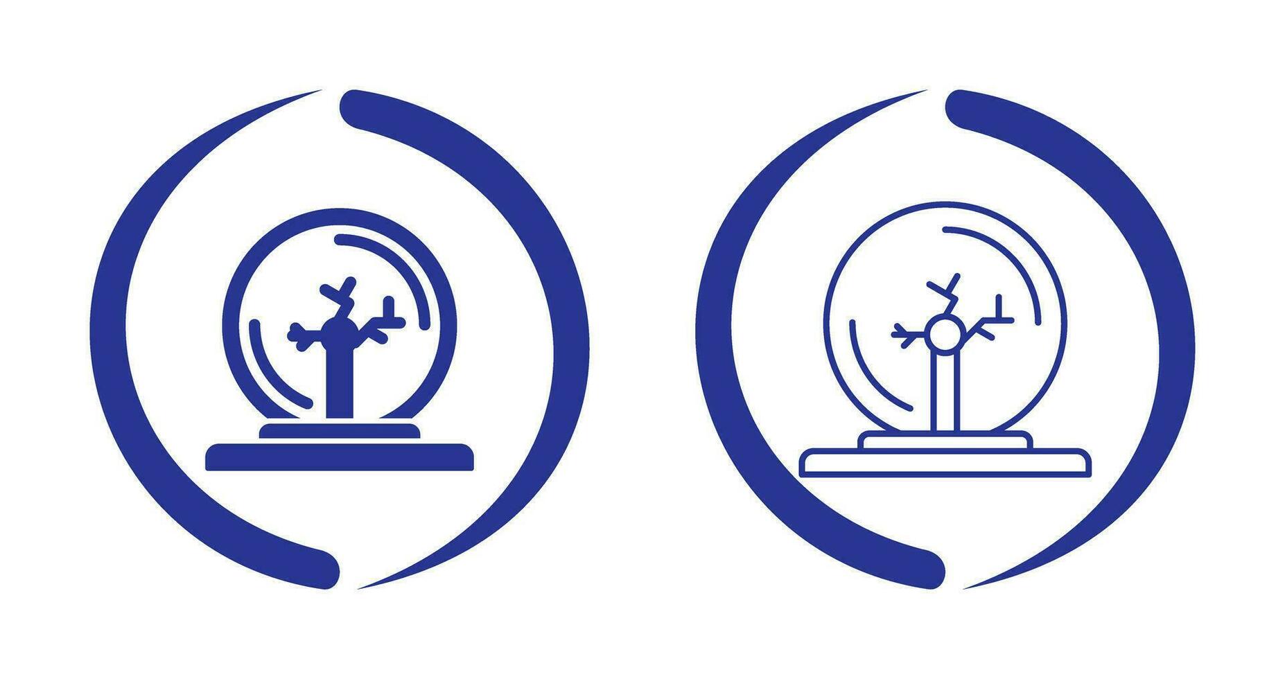 Plasma Ball Vector Icon