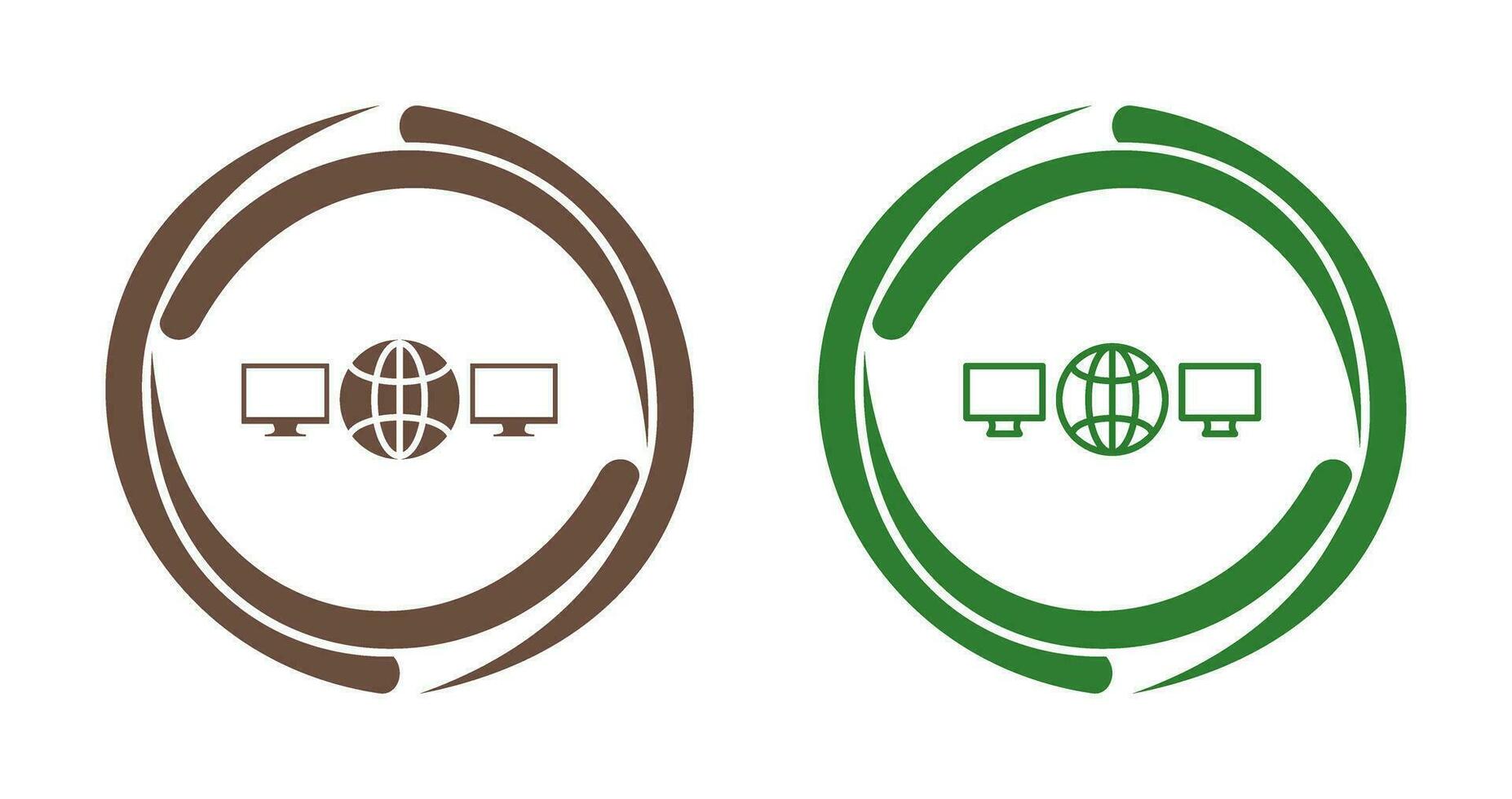 Unique Networks Vector Icon