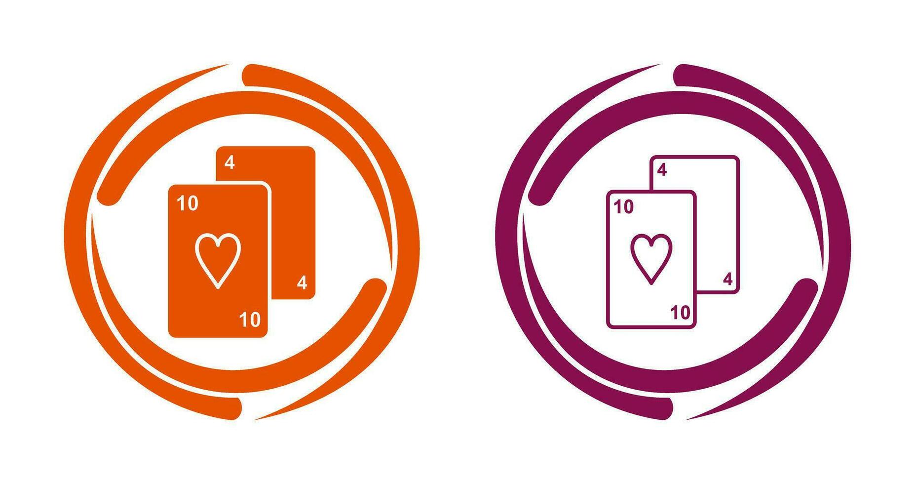 Playing Cards Vector Icon
