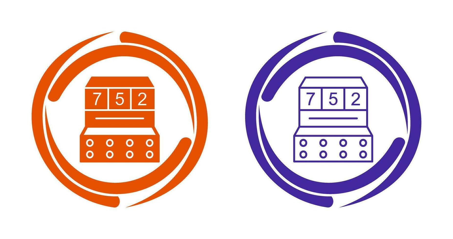 Slot Machine Vector Icon