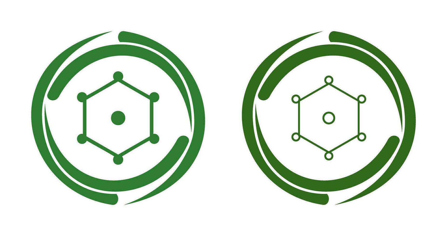 Unique Nodes Vector Icon