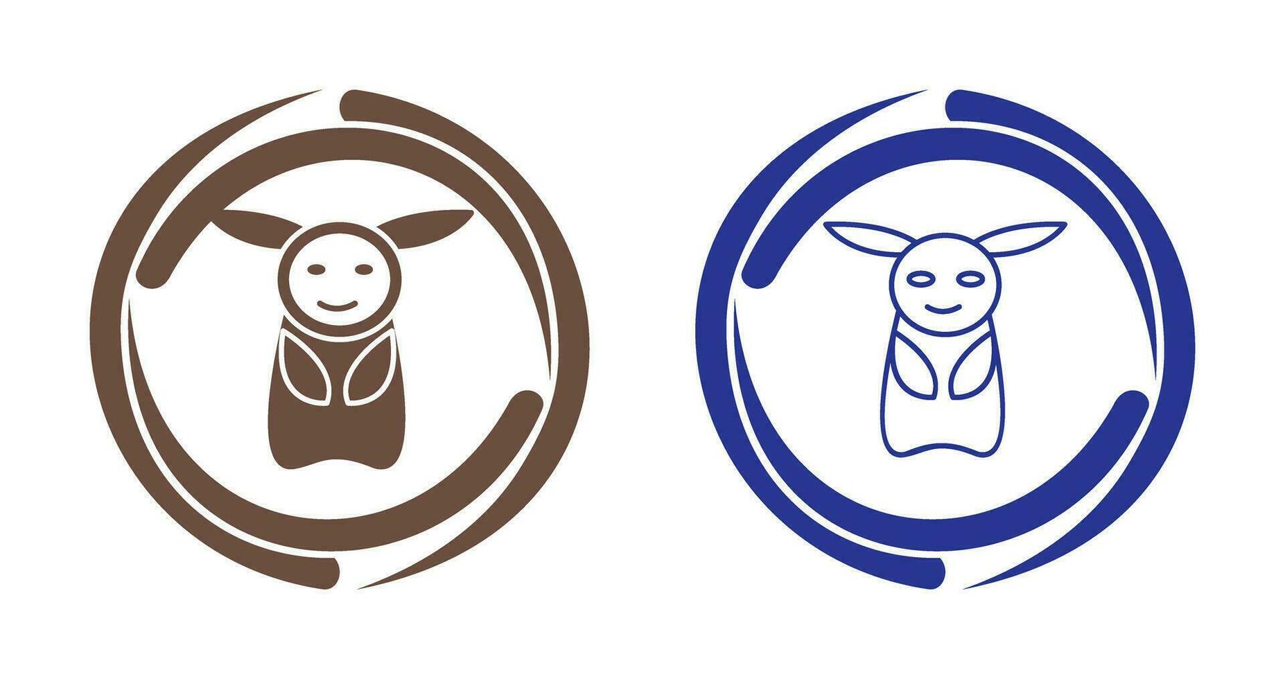 Unique Game Character Vector Icon