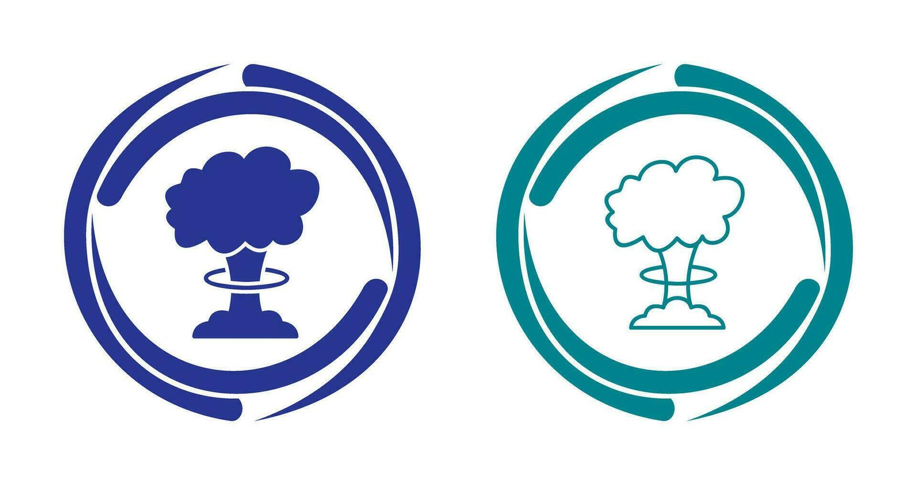 Unique Bomb Blast Vector Icon