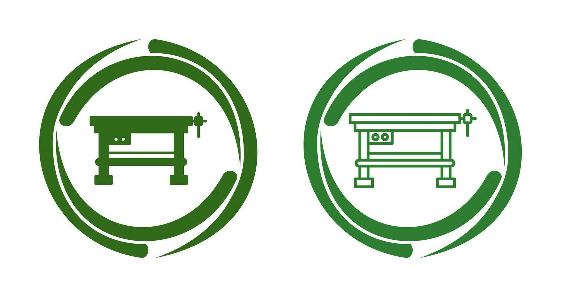Work Bench Vector Icon