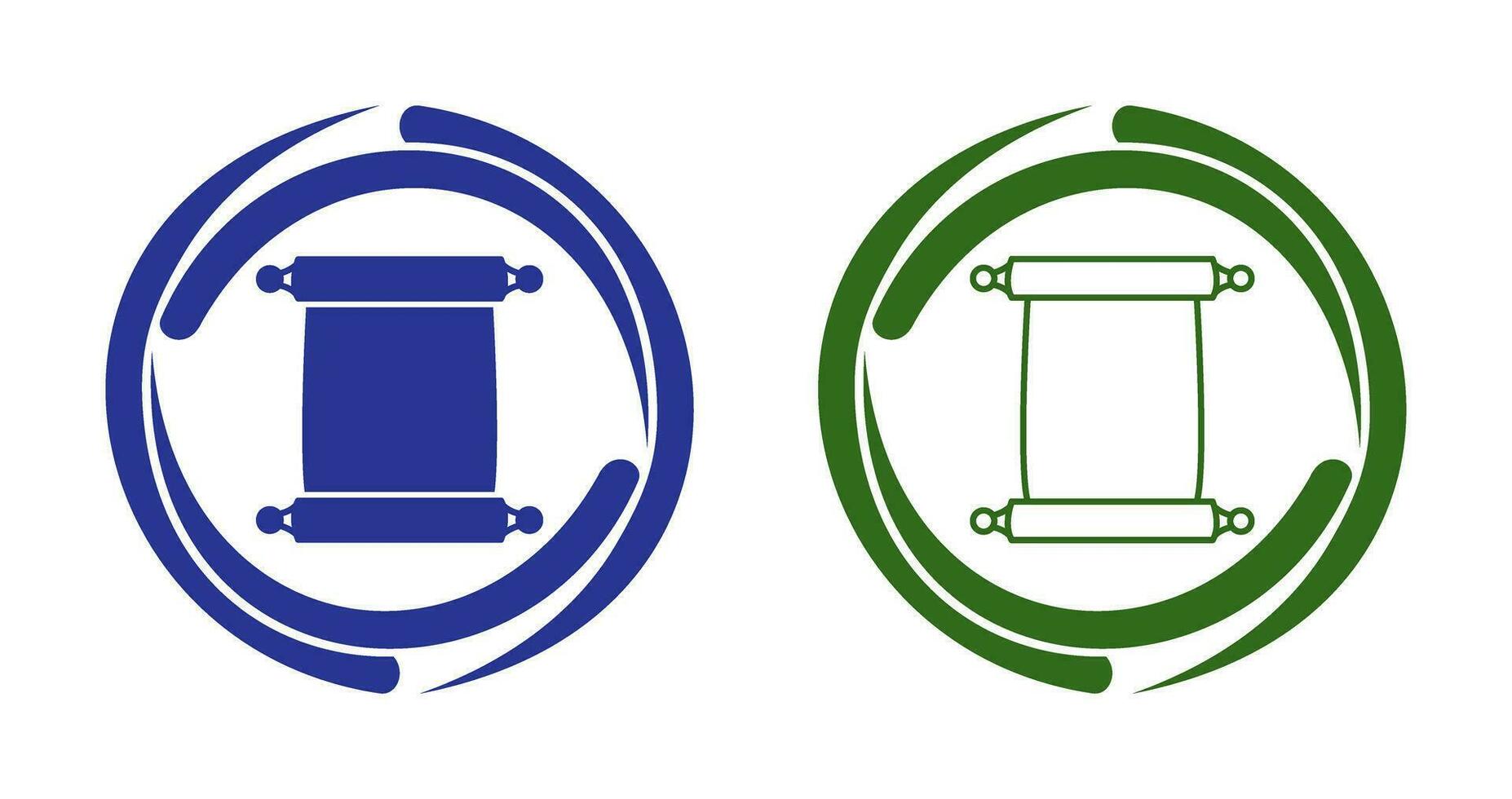 Scroll of Paper Vector Icon