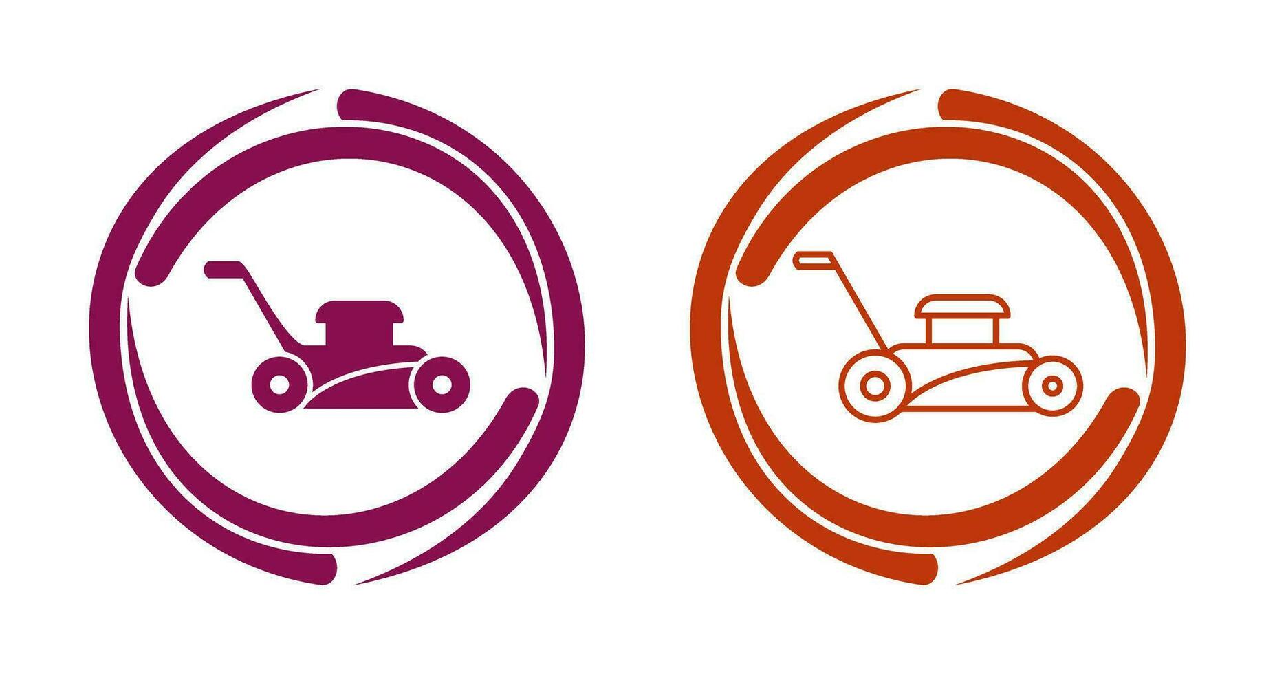 Lawn Mower Vector Icon