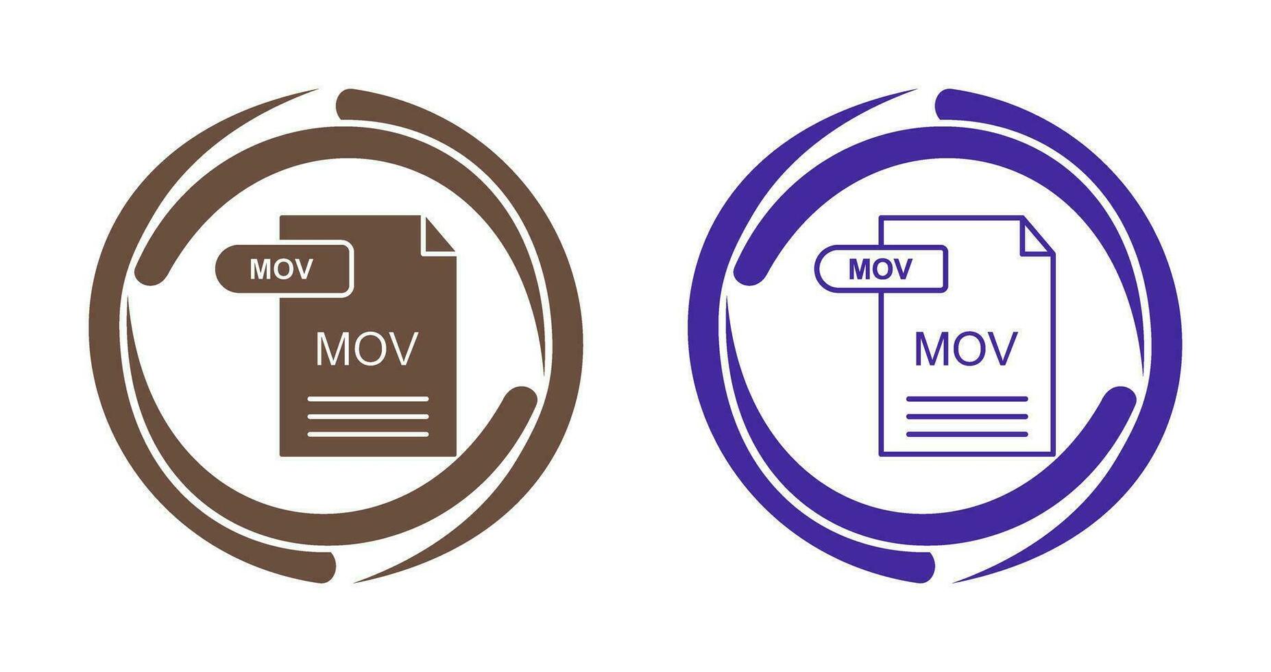 MOV Vector Icon