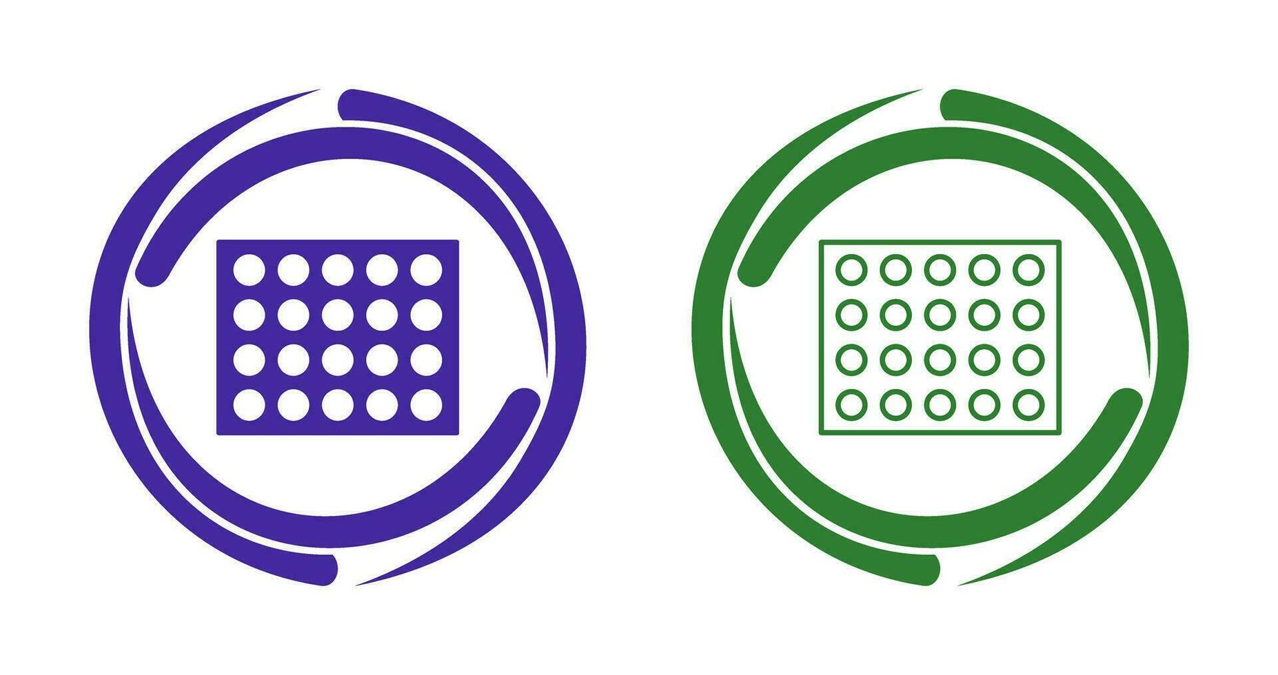 Colored Palette Vector Icon