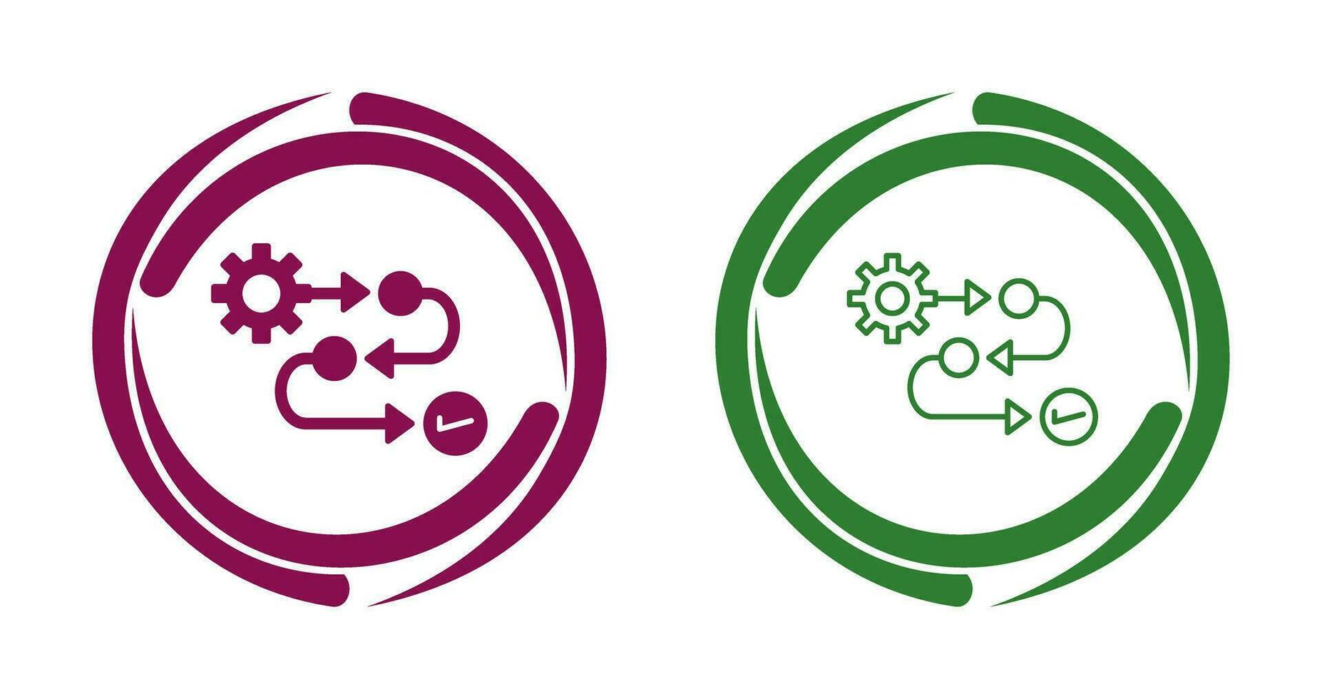 Process Vector Icon