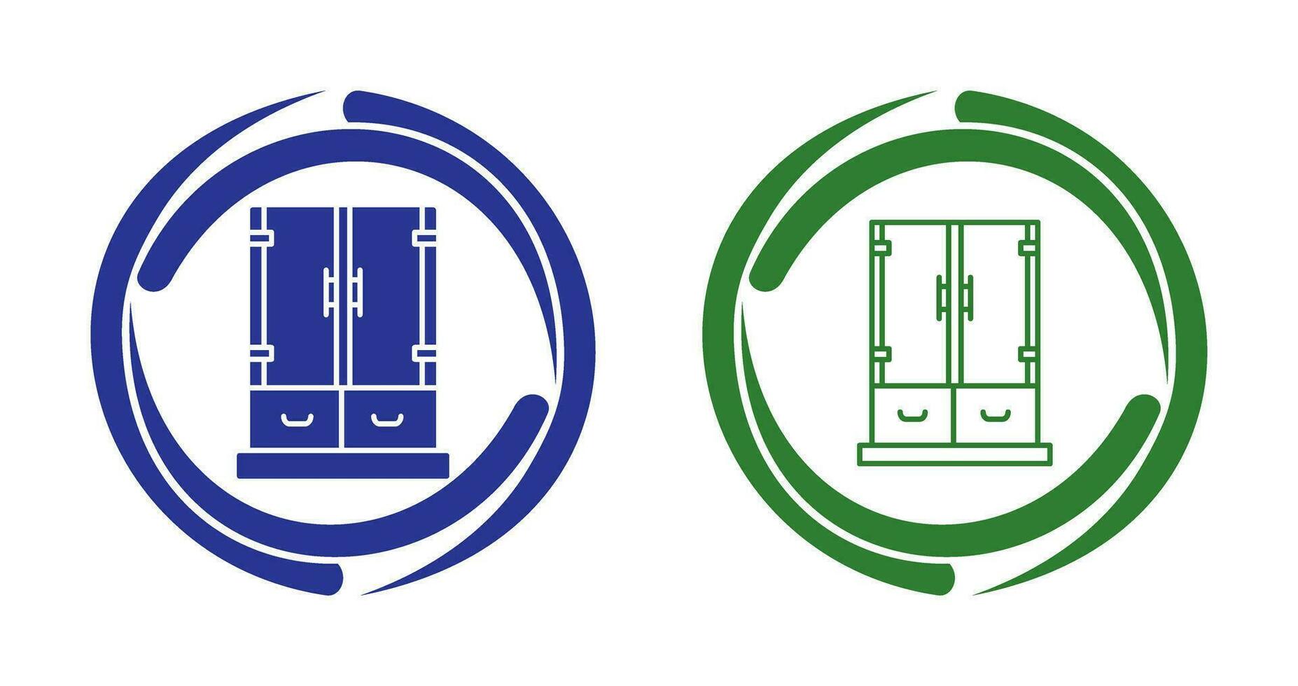 Cabinet Drawer Vector Icon