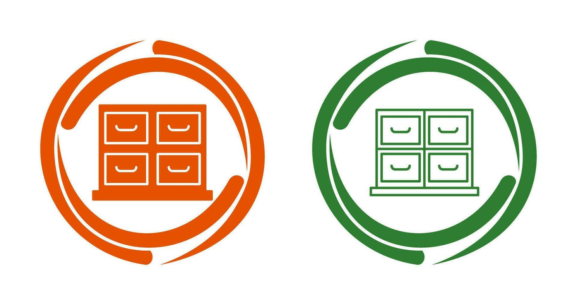Cabinet Vector Icon