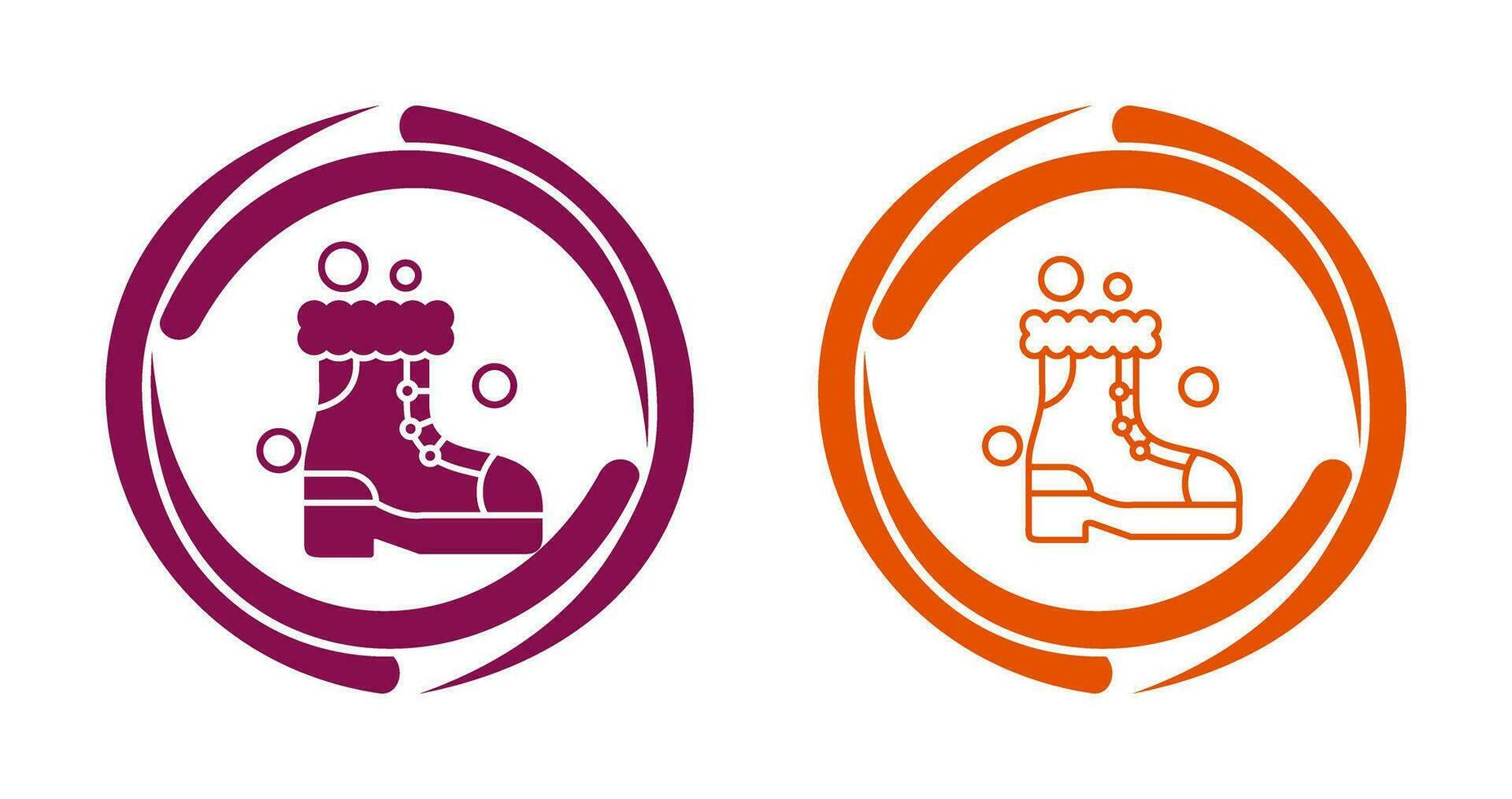 Snowshoes Vector Icon