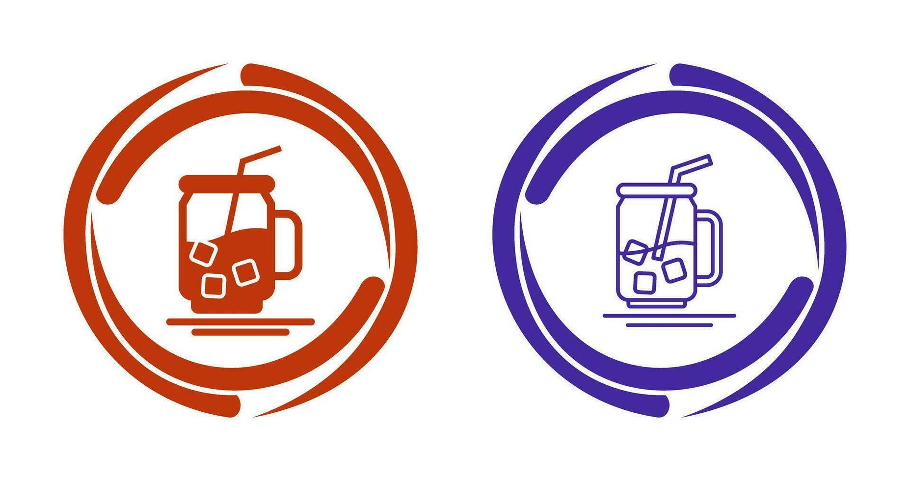 Iced Tea Vector Icon