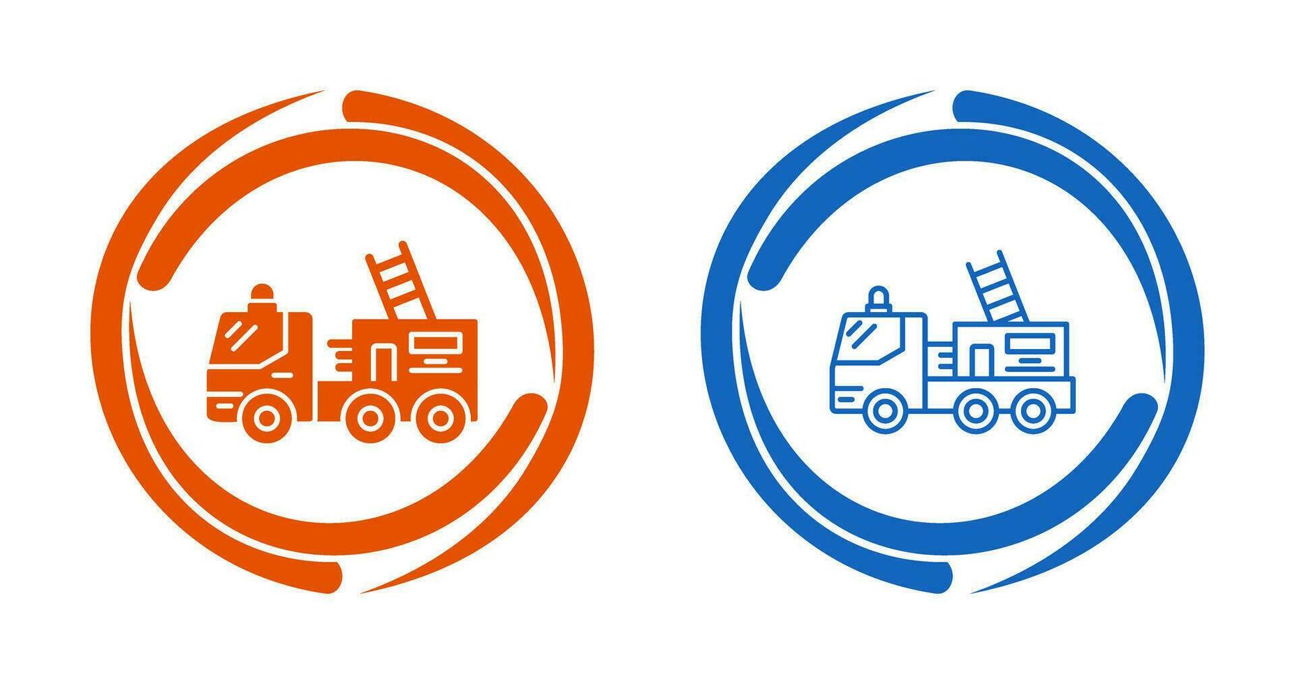 Fire Truck Vector Icon
