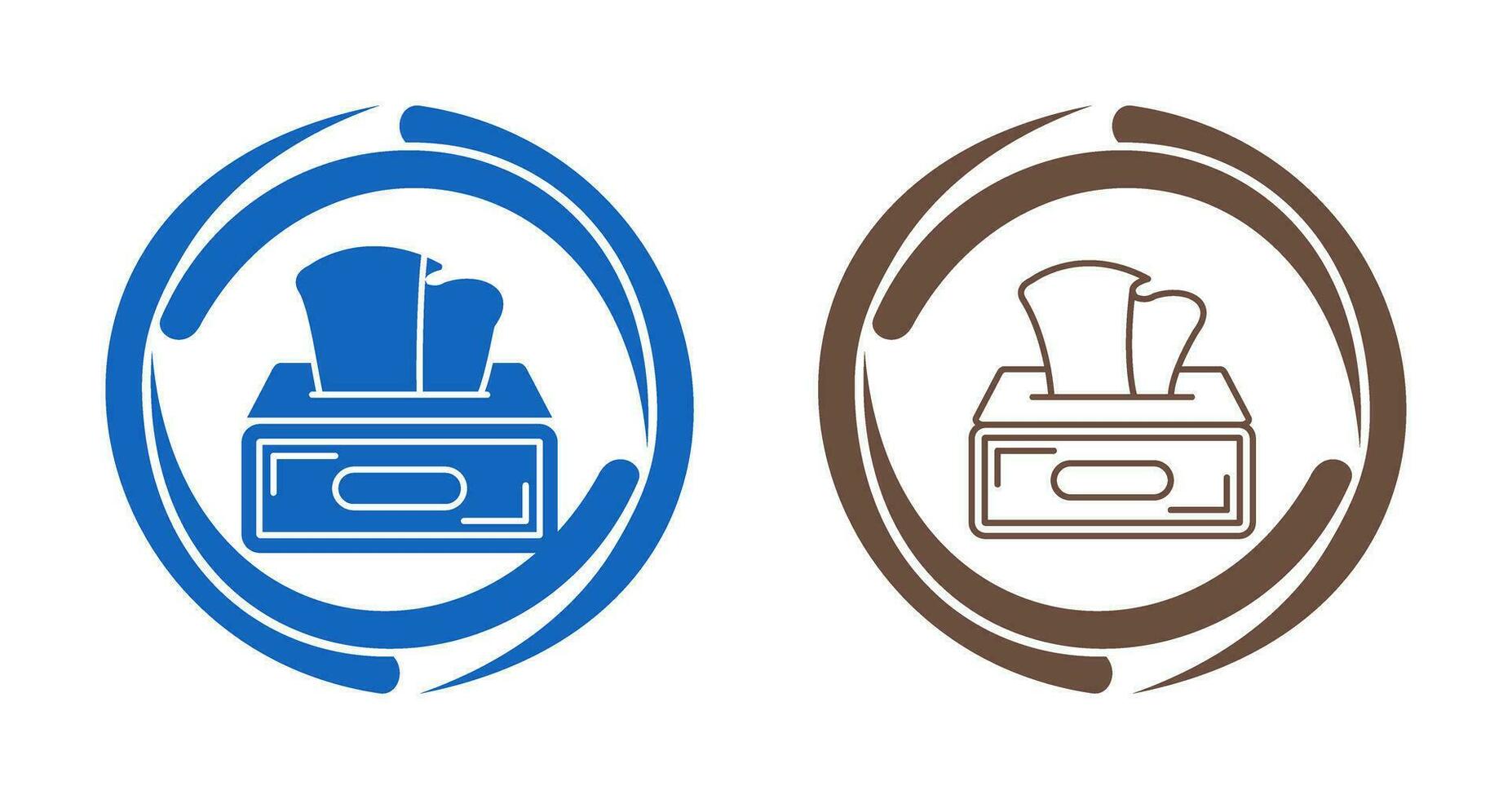 Tissue Box Vector Icon