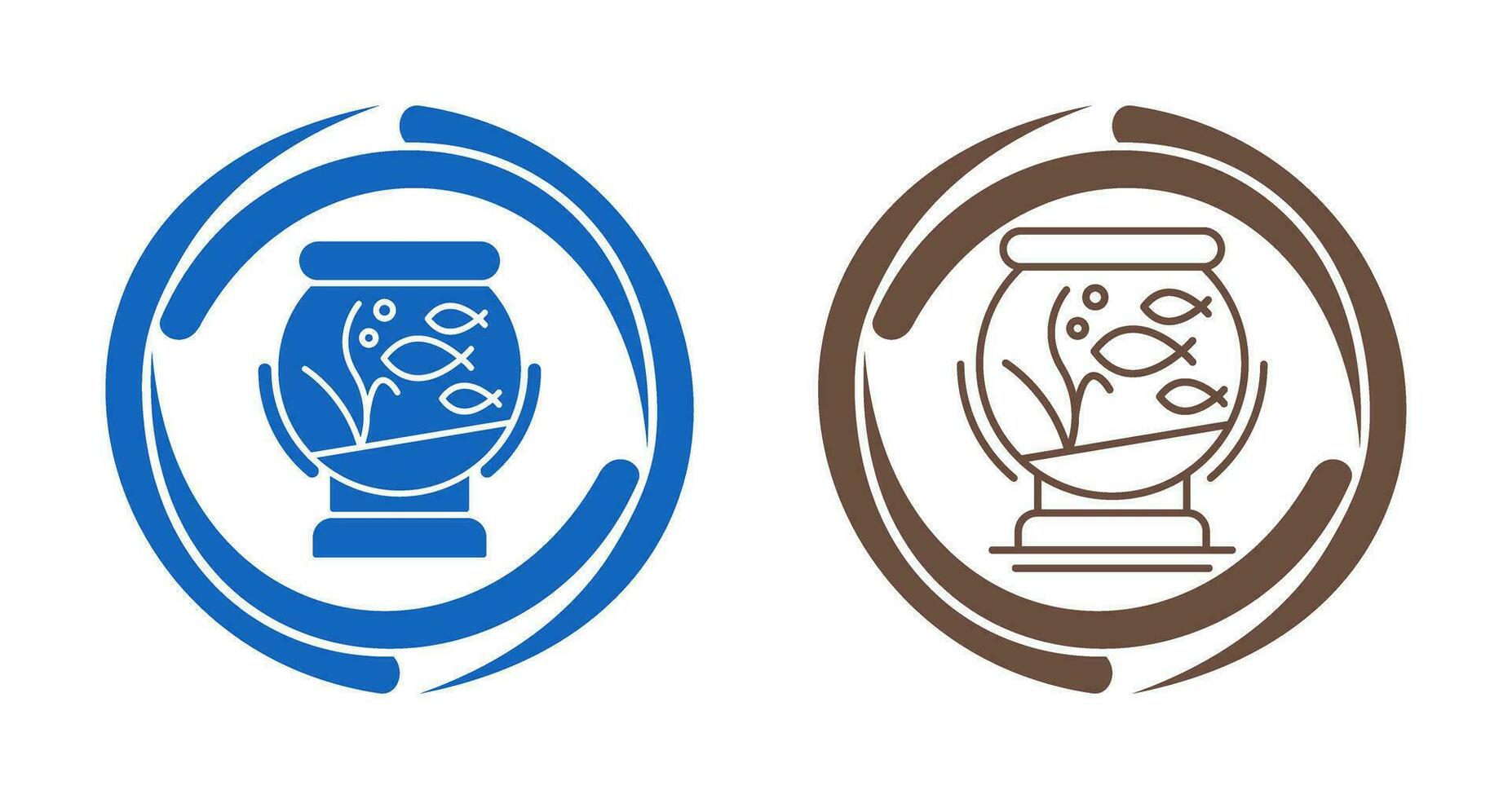 Fishbowl Vector Icon
