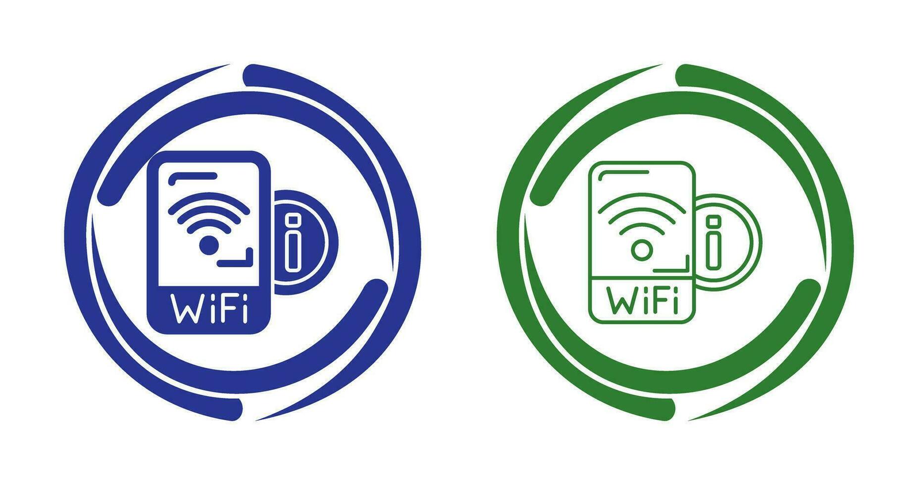 icono de vector de señal wifi