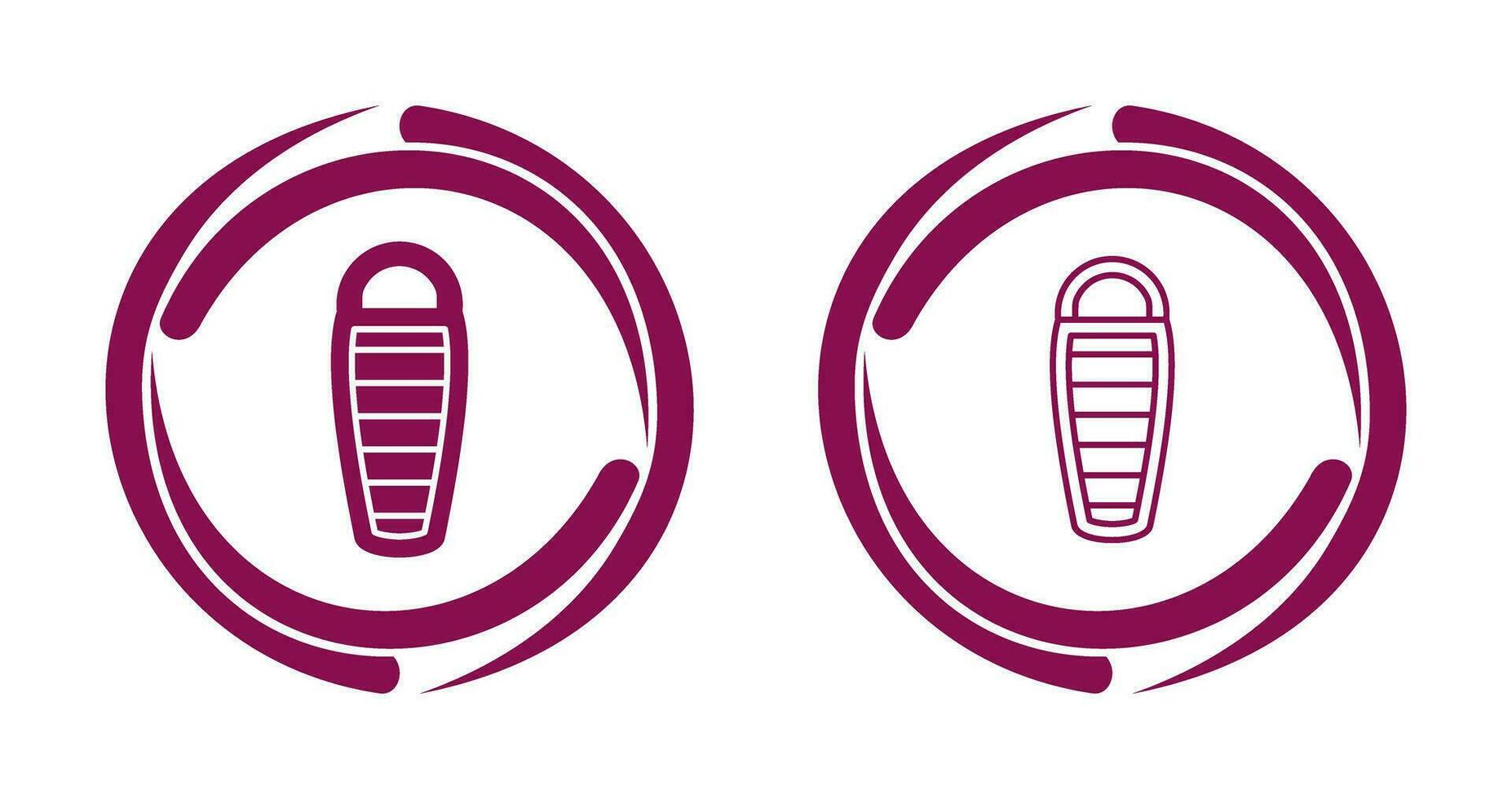 Sleeping Bag Vector Icon