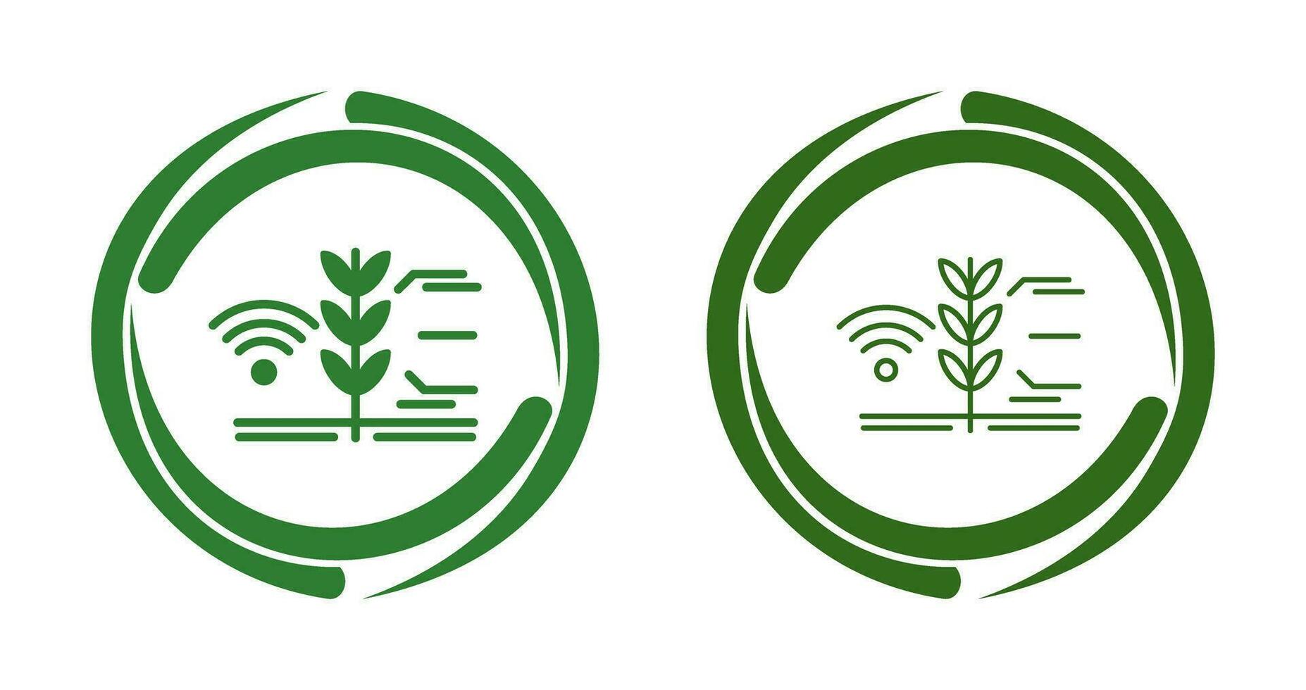 Smart Farm Vector Icon