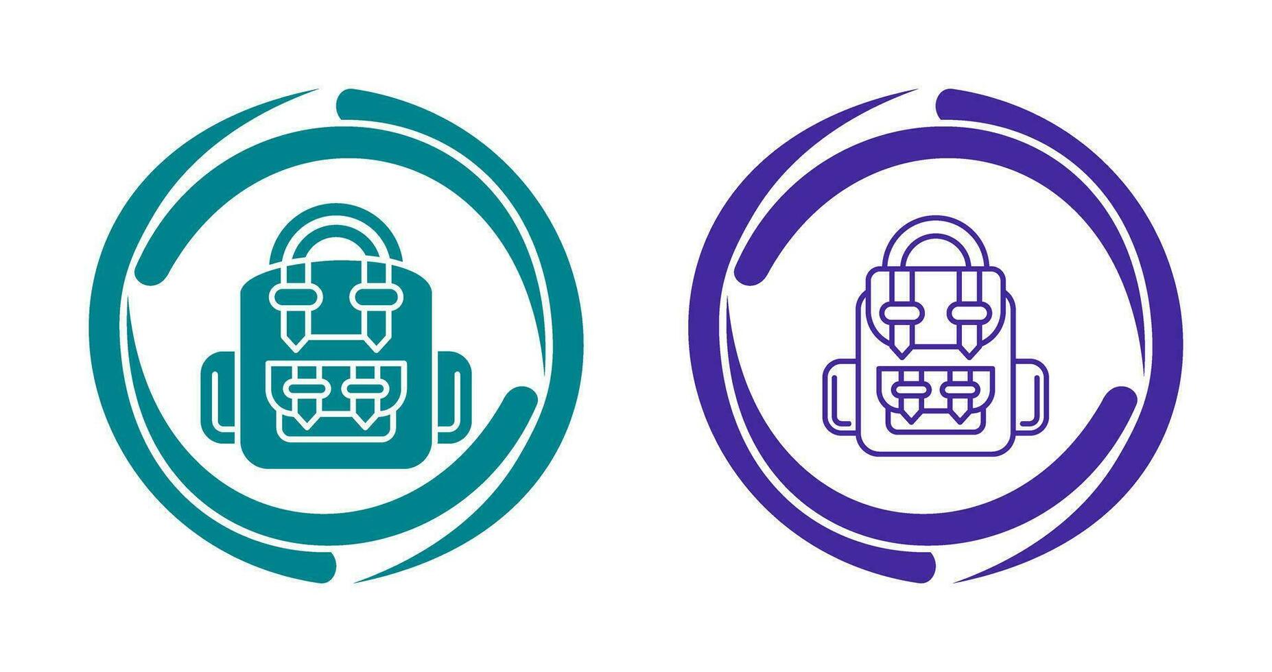 Backpack Vector Icon