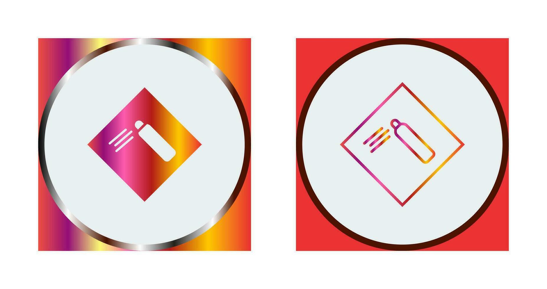 Pressurized Cylinder Vector Icon