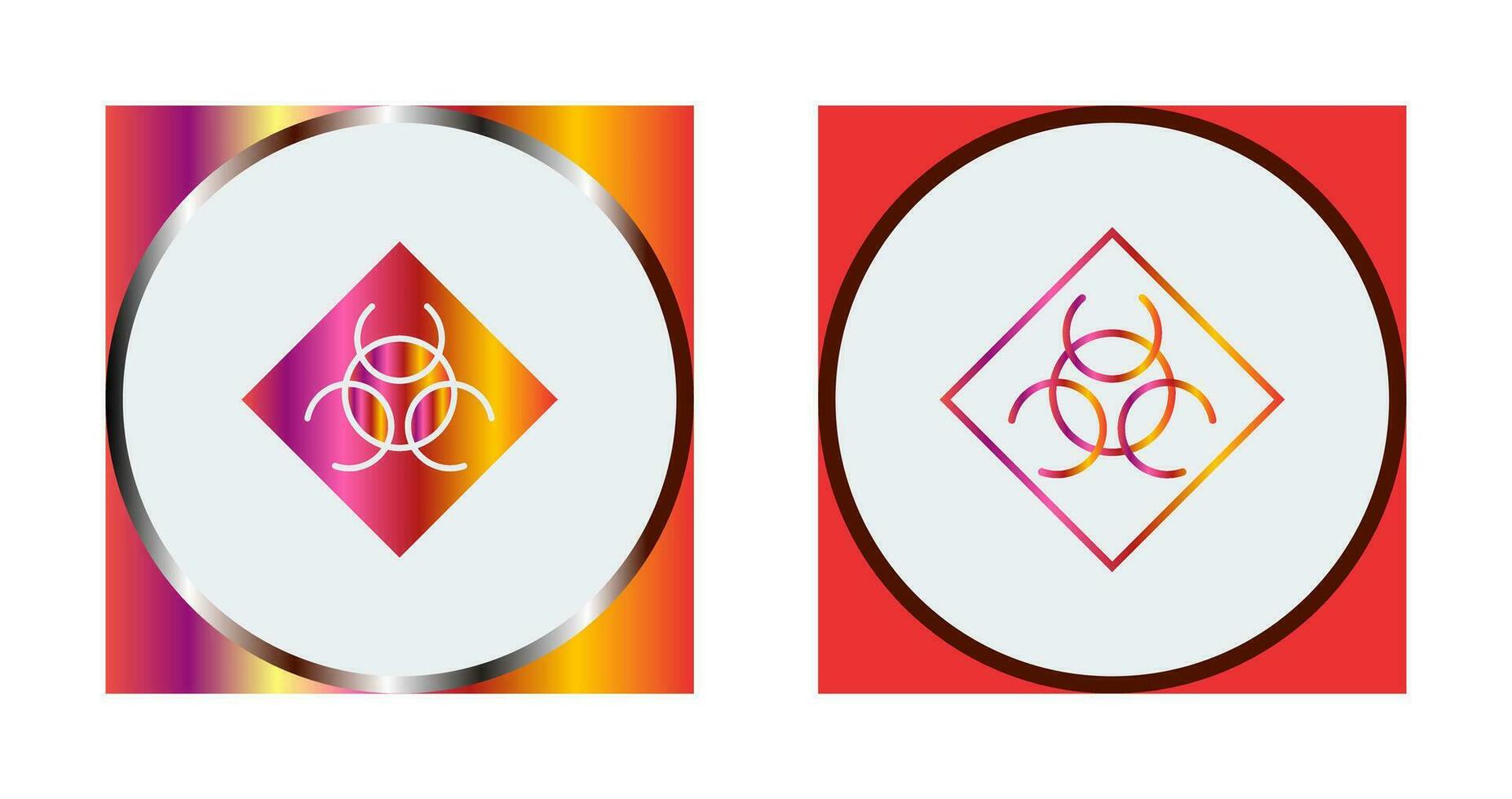 Biological Hazard Vector Icon